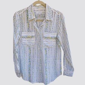 Equipment Femme Slim Signature Silk Blouse XS